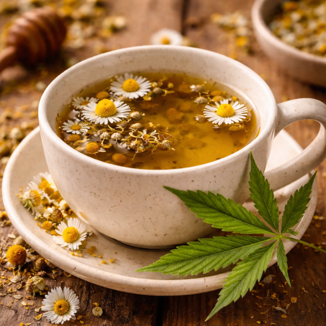 Infusion Camomille CBD Bio – Sommeil & Relaxation